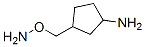 301547-03-5,Cyclopentanamine, 3-[(aminooxy)methyl]- (9CI)