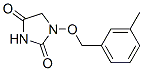 30204-17-2,1-[(3-methylphenyl)methoxy]imidazolidine-2,4-dione