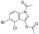 3030-06-6,1-Acetyl-5-bromo-4-chloro-1H-indol-3-yl acetate
