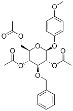 303127-79-9,4-METHOXYPHENYL 2,4,6-TRI-O-ACETYL-3-O-BENZYL-BETA-D-GLUCOPYRANOSIDE