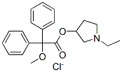 3043-03-6,(1-ethyl-2,3,4,5-tetrahydropyrrol-3-yl) 2-methoxy-2,2-diphenyl-acetate chloride