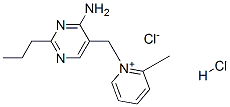 3053-18-7,2-Picolinium, 1-[(4-amino-2-propyl-5-pyrimidinyl)methyl]-, chloride, hydrochloride