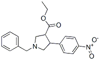 306305-35-1,1-BENZYL-4-(4-NITRO-PHENYL)-PYRROLIDINE-3-CARBOXYLIC ACID ETHYL ESTER