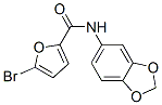 306766-58-5,N-(1,3-benzodioxol-5-yl)-5-bromo-2-furamide