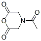 3069-03-2,2,6-Morpholinedione, 4-acetyl- (9CI)
