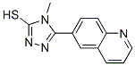 306935-38-6,4-METHYL-5-QUINOLIN-6-YL-4H-1,2,4-TRIAZOLE-3-THIOL