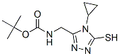 306935-44-4,TERT-BUTYL N-[(4-CYCLOPROPYL-5-MERCAPTO-4H-1,2,4-TRIAZOL-3-YL)METHYL]CARBAMATE