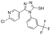 306936-75-4,5-(6-CHLORO-3-PYRIDYL)-4-[3-(TRIFLUOROMETHYL)PHENYL]-4H-1,2,4-TRIAZOLE-3-THIOL