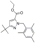 306936-99-2,ETHYL 3-TERT-BUTYL-1-(2,4,6-TRIMETHYLBENZYL)-1H-PYRAZOLE-5-CARBOXYLATE