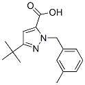 306937-00-8,3-(TERT-BUTYL)-1-(3-METHYLBENZYL)-1H-PYRAZOLE-5-CARBOXYLIC ACID