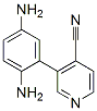 306960-03-2,4-Pyridinecarbonitrile,  3-(2,5-diaminophenyl)-
