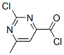 306960-81-6,4-Pyrimidinecarbonyl chloride, 2-chloro-6-methyl- (9CI)