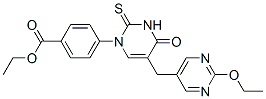 306974-64-1,ETHYL 4-(5-((2-ETHOXYPYRIMIDIN-5-YL)METHYL)-4-OXO-2-THIOXO-3,4-DIHYDROPYRIMIDIN-1(2H)-YL)BENZOATE