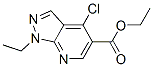 30720-25-3,4-CHLORO-1-ETHYL-1H-PYRAZOLO[3,4-B]PYRIDINE-5-CARBOXYLIC ACID ETHYL ESTER