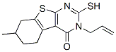 307512-22-7,3-ALLYL-2-MERCAPTO-7-METHYL-5,6,7,8-TETRAHYDRO-3H-BENZO[4,5]THIENO[2,3-D]PYRIMIDIN-4-ONE