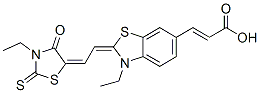 3089-77-8,6-Benzothiazolineacrylic  acid,  3-ethyl-2-[2-(3-ethyl-4-oxo-2-thioxo-5-thiazolidinylidene)ethylidene]-  (7CI,8CI)