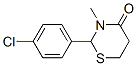 30897-26-8,2-(4-CHLOROPHENYL)-3-METHYL-TETRAHYDRO-1,3-THIAZINE-4-ONE