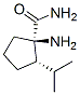 309756-99-8,Cyclopentanecarboxamide, 1-amino-2-(1-methylethyl)-, (1R,2S)- (9CI)