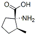 309757-04-8,Cyclopentanecarboxylic acid, 1-amino-2-methyl-, (1S,2S)- (9CI)