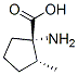 309757-06-0,Cyclopentanecarboxylic acid, 1-amino-2-methyl-, (1S,2R)- (9CI)