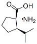 309757-12-8,Cyclopentanecarboxylic acid, 1-amino-2-(1-methylethyl)-, (1S,2R)- (9CI)