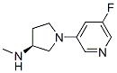 309960-06-3,3-Pyrrolidinamine,1-(5-fluoro-3-pyridinyl)-N-methyl-,(3S)-(9CI)