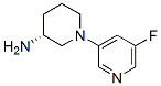 309960-69-8,3-Piperidinamine,1-(5-fluoro-3-pyridinyl)-,(3R)-(9CI)
