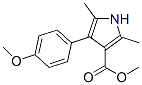 312271-09-3,1H-Pyrrole-3-carboxylicacid,4-(4-methoxyphenyl)-2,5-dimethyl-,methylester(9CI)