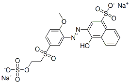 31237-02-2,disodium 4-hydroxy-3-[[2-methoxy-5-[[2-(sulphonatooxy)ethyl]sulphonyl]phenyl]azo]naphthalenesulphonate