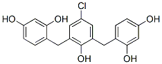 31265-39-1,4,4'-[(5-chloro-2-hydroxy-1,3-phenylene)bis(methylene)]bisresorcinol