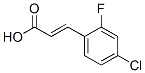 312693-55-3,4-CHLORO-2-FLUOROCINNAMIC ACID