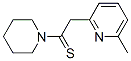 31293-29-5,Piperidine,  1-[2-(6-methyl-2-pyridinyl)-1-thioxoethyl]-  (9CI)