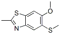 313367-26-9,Benzothiazole, 6-methoxy-2-methyl-5-(methylthio)- (9CI)
