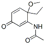 313693-50-4,Acetamide, N-(6-ethyl-6-methoxy-3-oxo-1,4-cyclohexadien-1-yl)- (9CI)