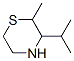 31507-28-5,Thiomorpholine, 3-isopropyl-2-methyl- (8CI)