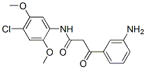 31522-24-4,3-(m-aminophenyl)-N-(4-chloro-2,5-dimethoxyphenyl)-3-oxopropionamide