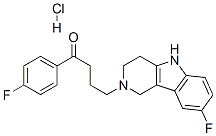 31540-62-2,4'-FLUORO-4-(8-FLUORO-1,3,4,5-TETRAHYDRO-2H-PYRIDOó4,3-B]INDOL-2-YL)BUTYROPHENONEHCL,99%