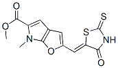 315665-37-3,6H-Furo[2,3-b]pyrrole-5-carboxylic  acid,  6-methyl-2-[(4-oxo-2-thioxo-5-thiazolidinylidene)methyl]-,  methyl  ester