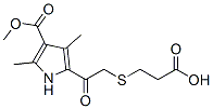 315677-72-6,1H-Pyrrole-3-carboxylicacid,5-[[(2-carboxyethyl)thio]acetyl]-2,4-dimethyl-,3-methylester(9CI)