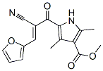 315694-22-5,1H-Pyrrole-3-carboxylicacid,5-[2-cyano-3-(2-furanyl)-1-oxo-2-propenyl]-2,4-dimethyl-,methylester(9CI)