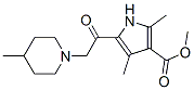 315708-27-1,1H-Pyrrole-3-carboxylicacid,2,4-dimethyl-5-[(4-methyl-1-piperidinyl)acetyl]-,methylester(9CI)