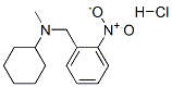 31611-42-4,N-cyclohexyl-N-methyl-2-nitrobenzylamine monohydrochloride