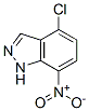 316810-81-8,4-CHLORO-7-NITRO INDAZOLE