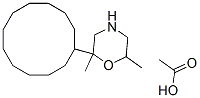 31717-87-0,4-Cyclododecyl-2,6-dimethylmorpholine acetate