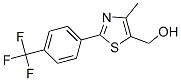 317318-96-0,(4-METHYL-2-[4-(TRIFLUOROMETHYL)PHENYL]-1,3-THIAZOL-5-YL)METHANOL