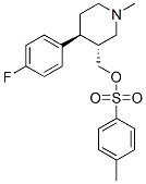 317323-77-6,trans-(-)-4-(4-Fluorophenyl)-1-methyl-3-[(4-toluenesulfonyloxy)methyl]piperidine