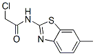 3174-15-0,2-CHLORO-N-(6-METHYL-BENZOTHIAZOL-2-YL)-ACETAMIDE