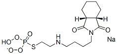 31750-91-1,sodium (3aR,7aS)-2-[4-[2-(hydroxy-oxido-phosphoryl)sulfanylethylamino] butyl]-3a,4,5,6,7,7a-hexahydroisoindole-1,3-dione