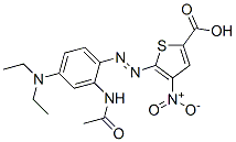 318267-18-4,2-Thiophenecarboxylic  acid,  5-[[2-(acetylamino)-4-(diethylamino)phenyl]azo]-4-nitro-  (9CI)