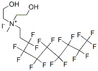 31841-41-5,(3,3,4,4,5,5,6,6,7,7,8,8,9,9,10,10,10-heptadecafluorodecyl)bis(2-hydroxyethyl)methylammonium iodide